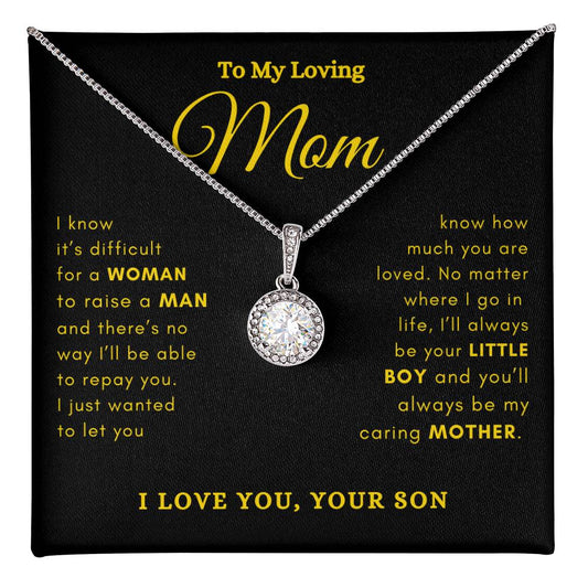 To My Loving MOM | From Son | Eternal Hope Necklace |